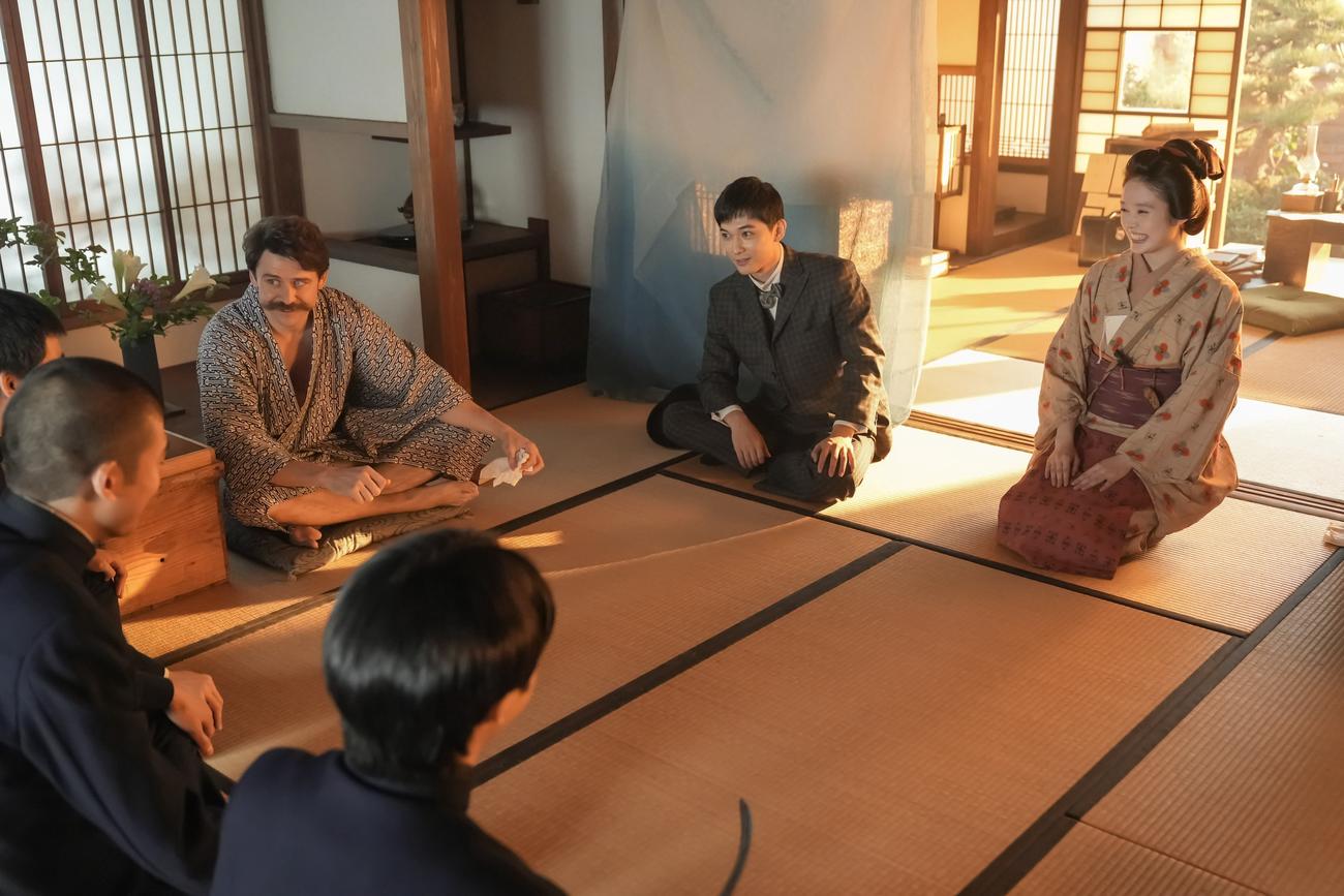 NHK連続テレビ小説「ばけばけ」の1場面（C）NHK