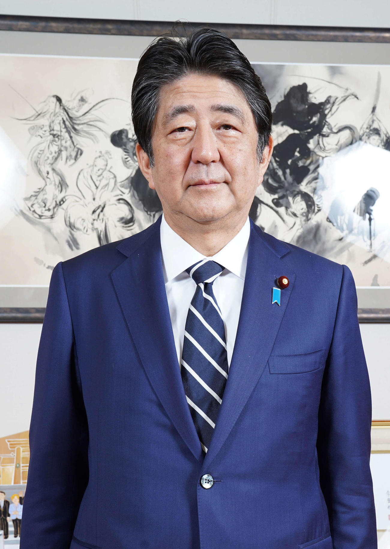 安倍晋三元首相（2020年10月撮影）