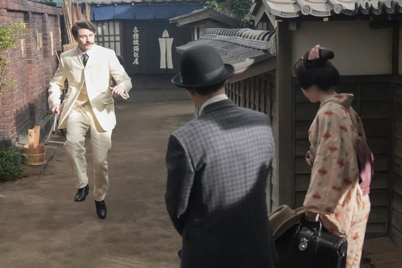 NHK連続テレビ小説「ばけばけ」の1場面（C）NHK