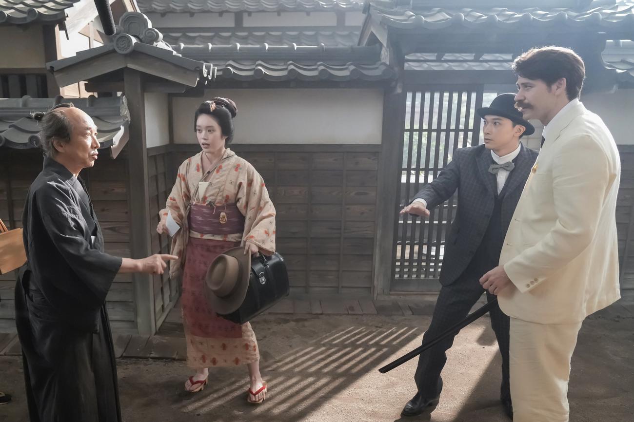 NHK連続テレビ小説「ばけばけ」の1場面（C）NHK
