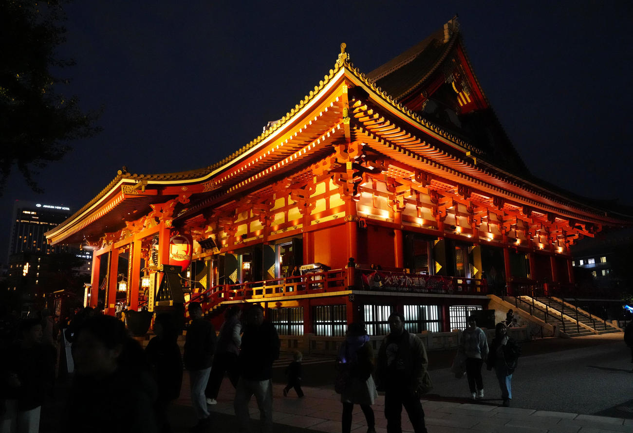 浅草寺本堂（撮影・江口和貴）