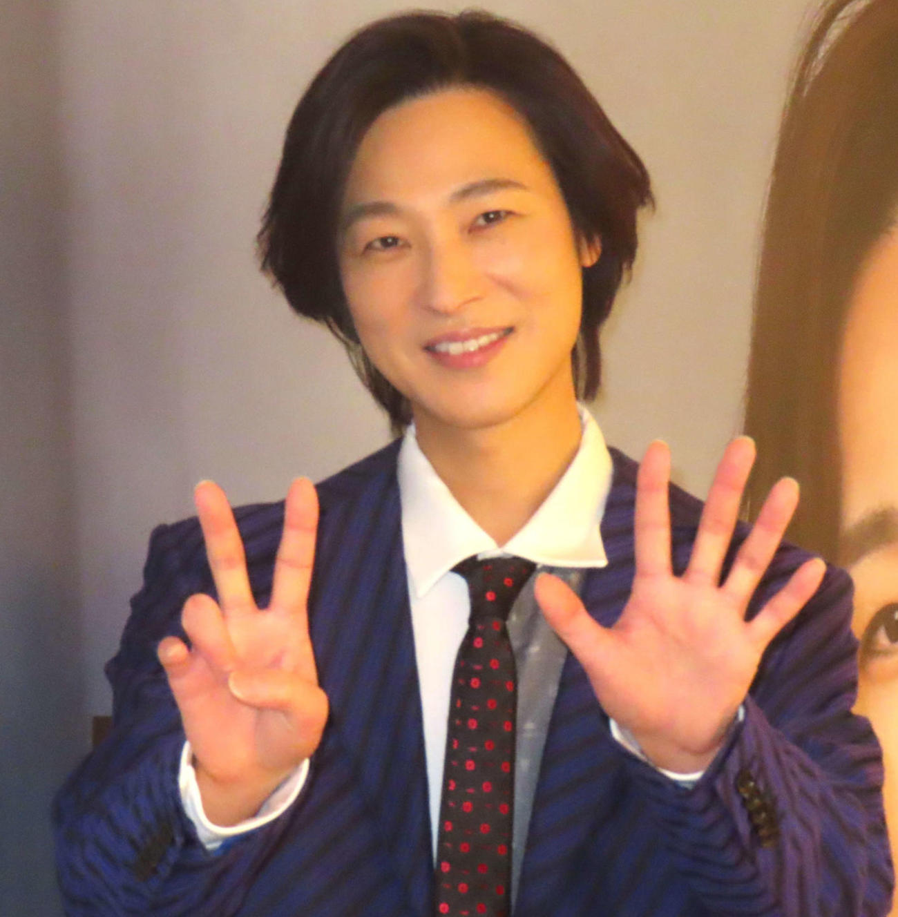 山内惠介（2025年4月撮影）