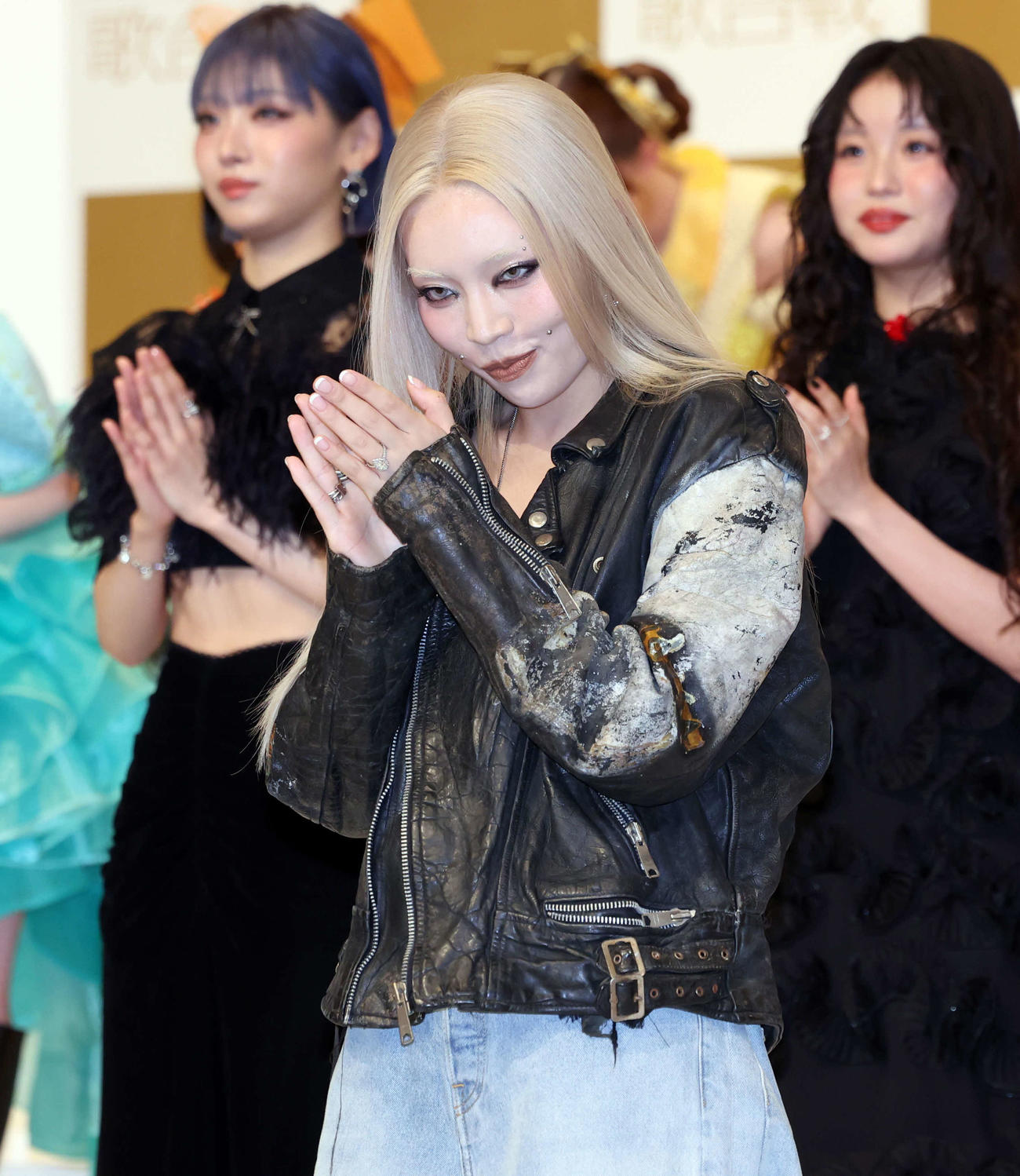 第76回NHK紅白歌合戦出場歌手発表会見に登場したちゃんみな（撮影・浅見桂子）