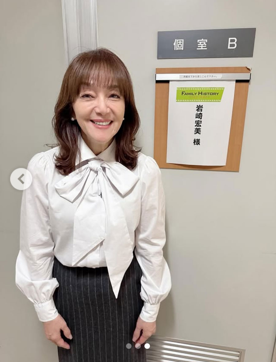 岩崎宏美のインスタグラムから