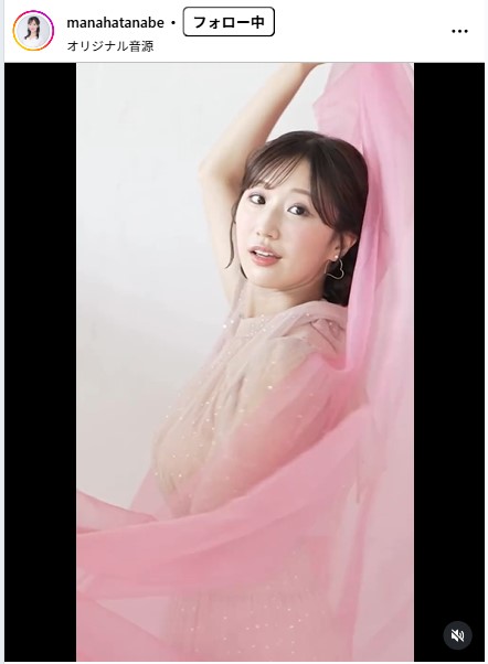 田辺真南葉のインスタグラムから