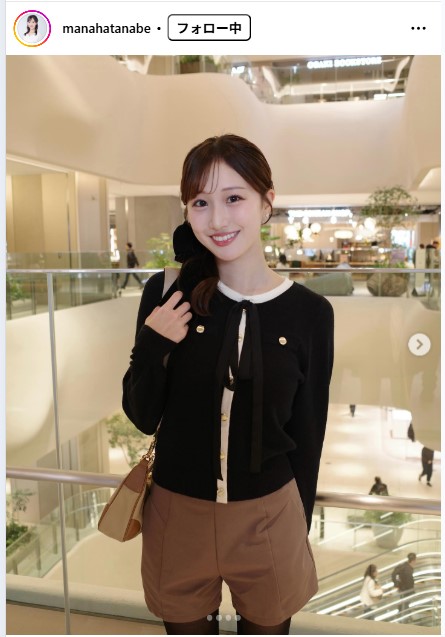 田辺真南葉のインスタグラムから