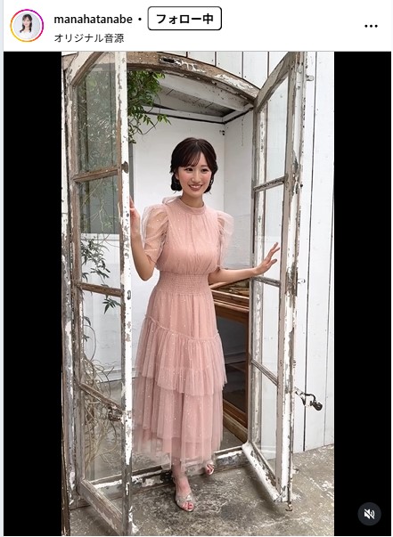 田辺真南葉のインスタグラムから