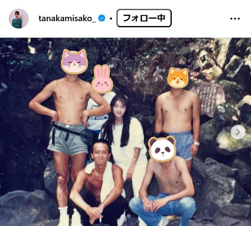 田中美佐子のインスタグラムから