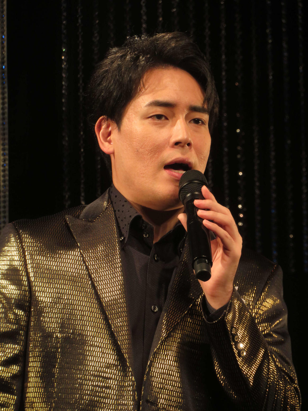 ライブを行った木村徹二