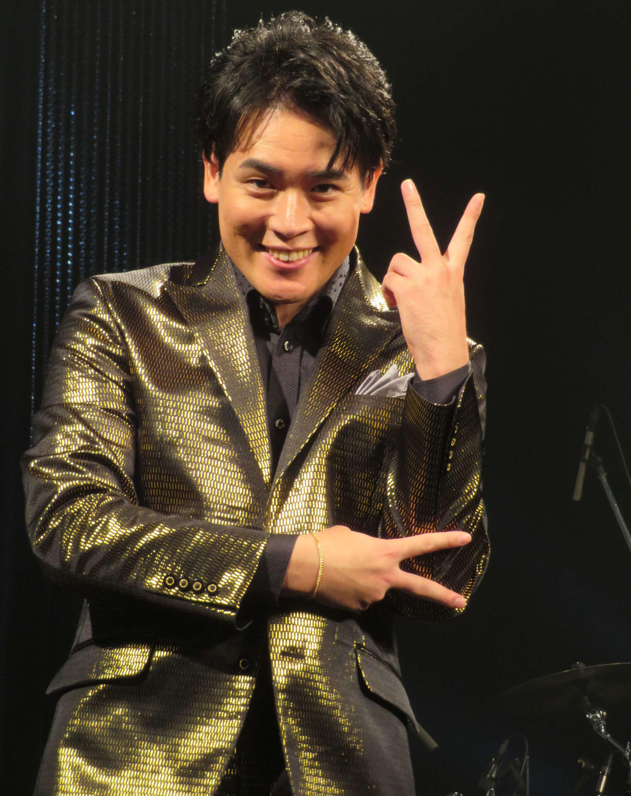 ライブを行った木村徹二