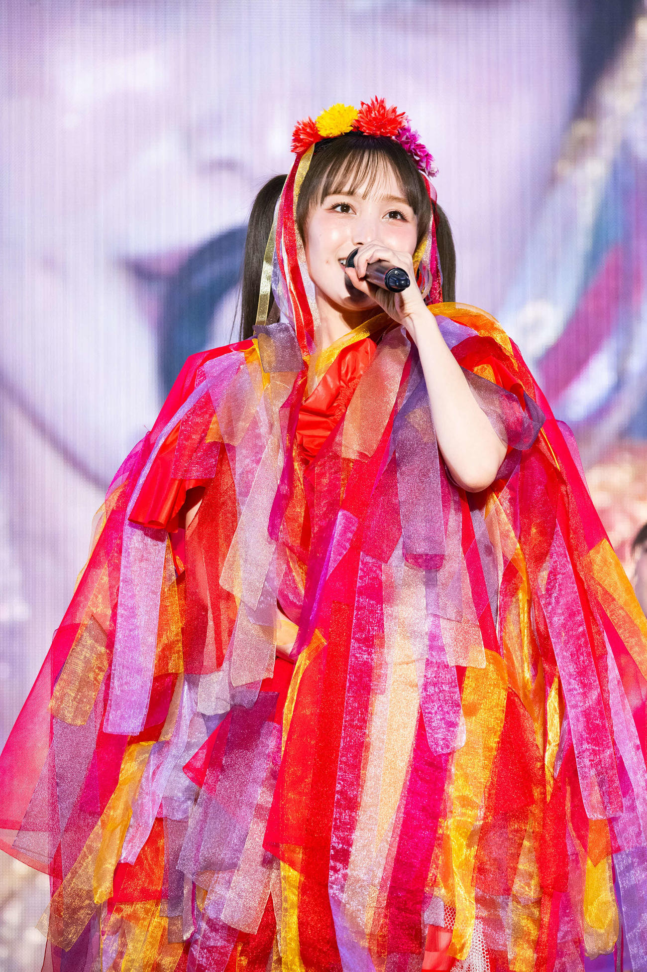 「氣志團万博2025～関東爆音パビリオン～」初日に出場したももいろクローバーZの百田夏菜子　撮影／釘野孝宏