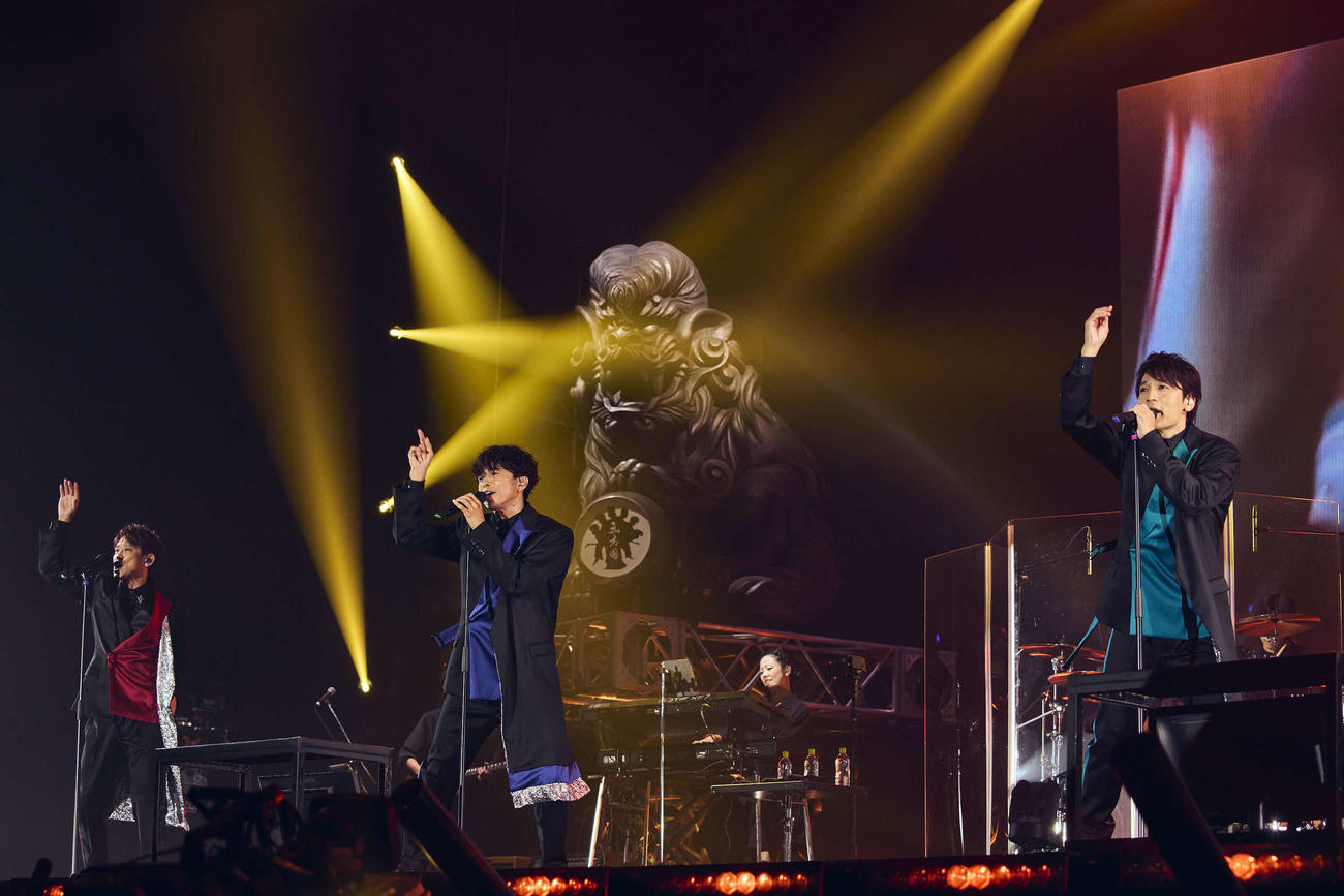 「氣志團万博2025～関東爆音パビリオン～」初日に登場した20th Century　撮影／中野修也