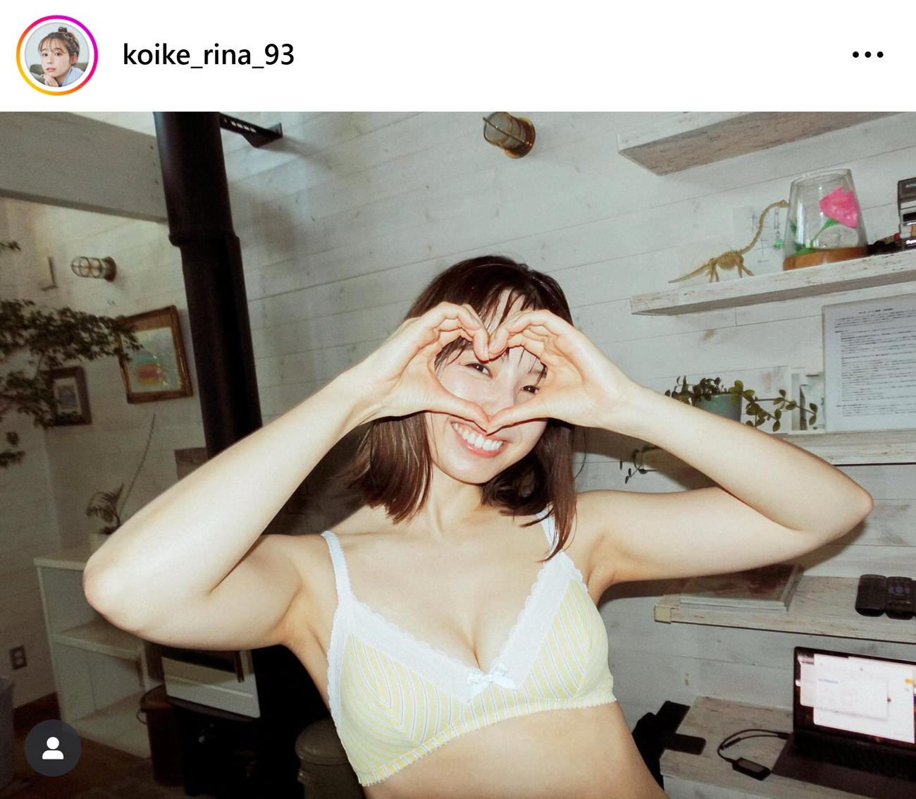 小池里奈のインスタグラムから