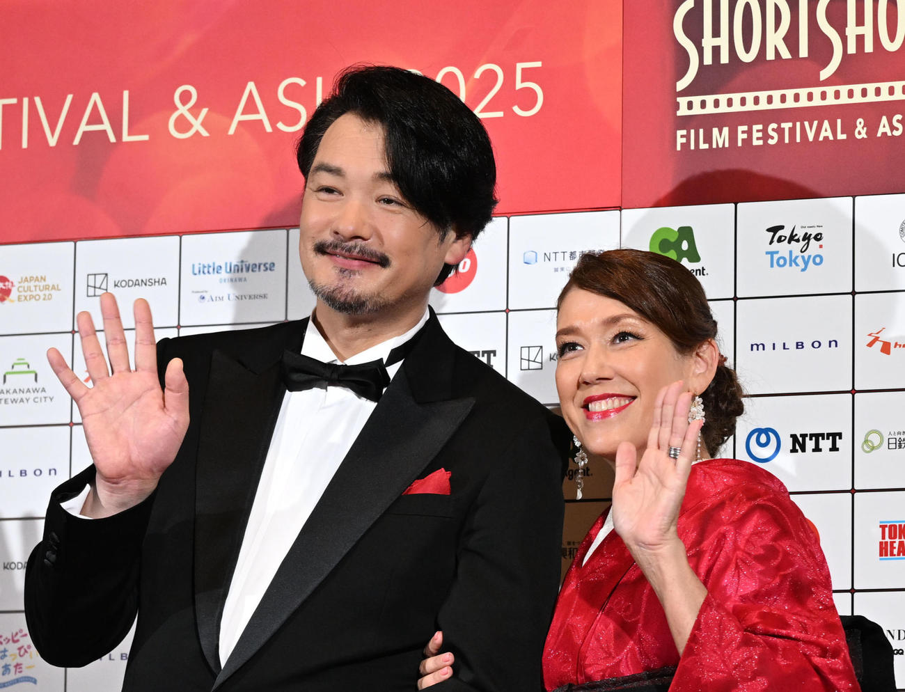 小田井涼平とLiLiCo（2025年撮影）