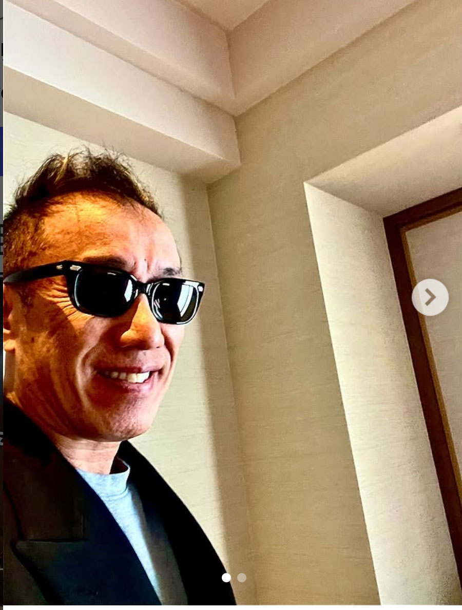 長渕剛のインスタグラムから