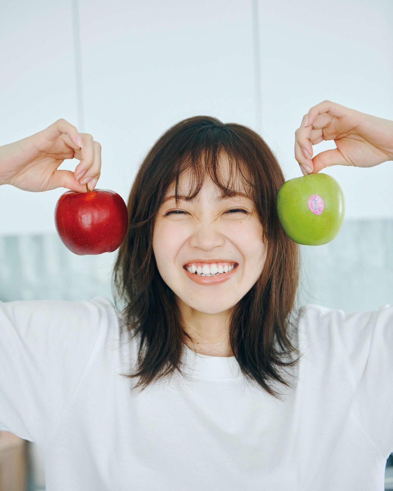 公開された櫻坂46松田里奈ファースト写真集先行カット（撮影／北浦敦子）