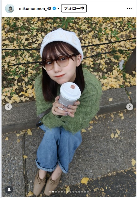 田中美久のインスタグラムから