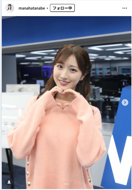 田辺真南葉のインスタグラムから