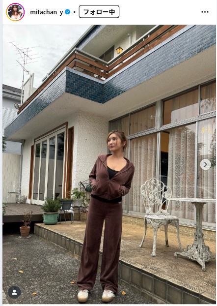 三田悠貴のインスタグラムから