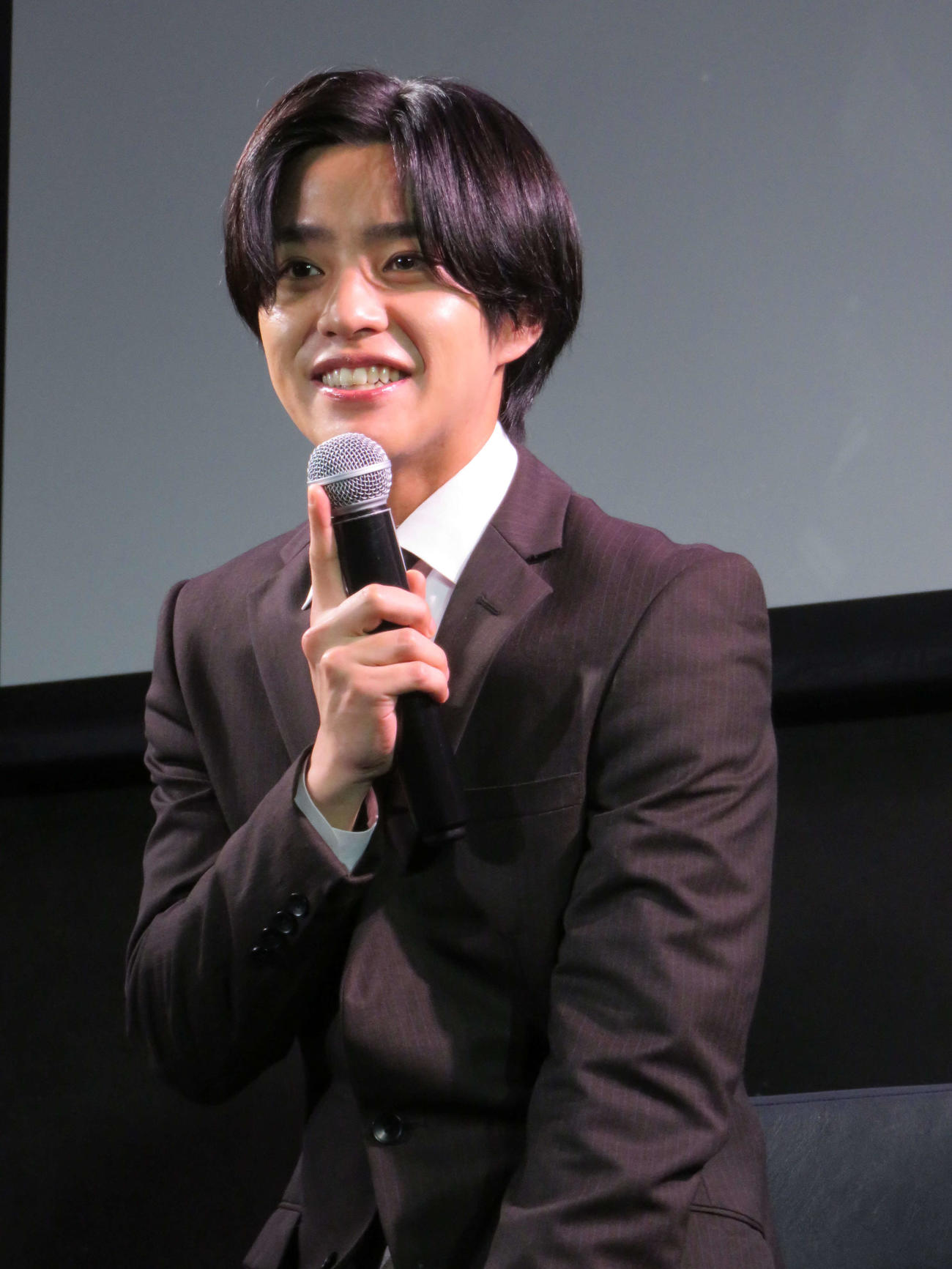 ドラマ「ifの世界で恋がはじまる」第1話先行上映＆完成披露トークイベントに登壇した醍醐虎汰朗