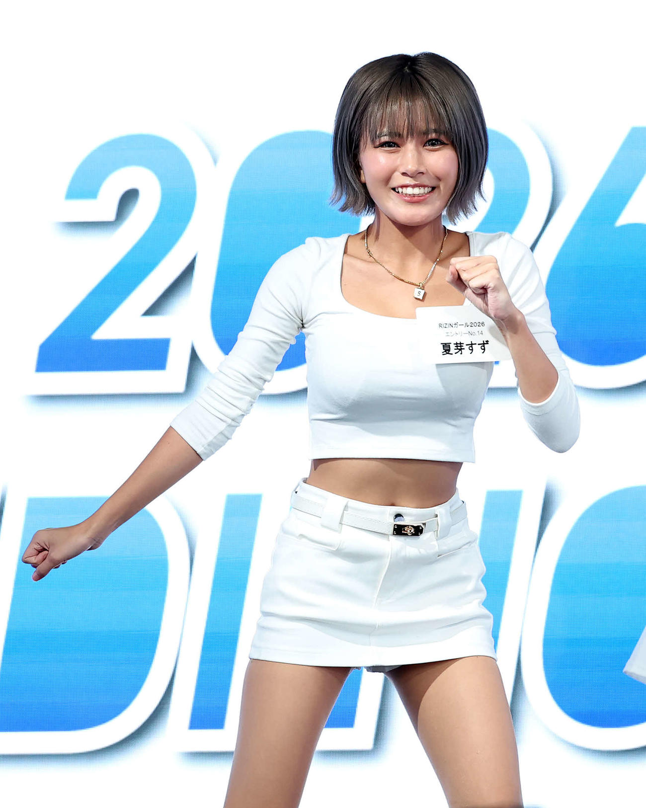 最終オーディションに臨む夏芽すず（撮影・鈴木正人）