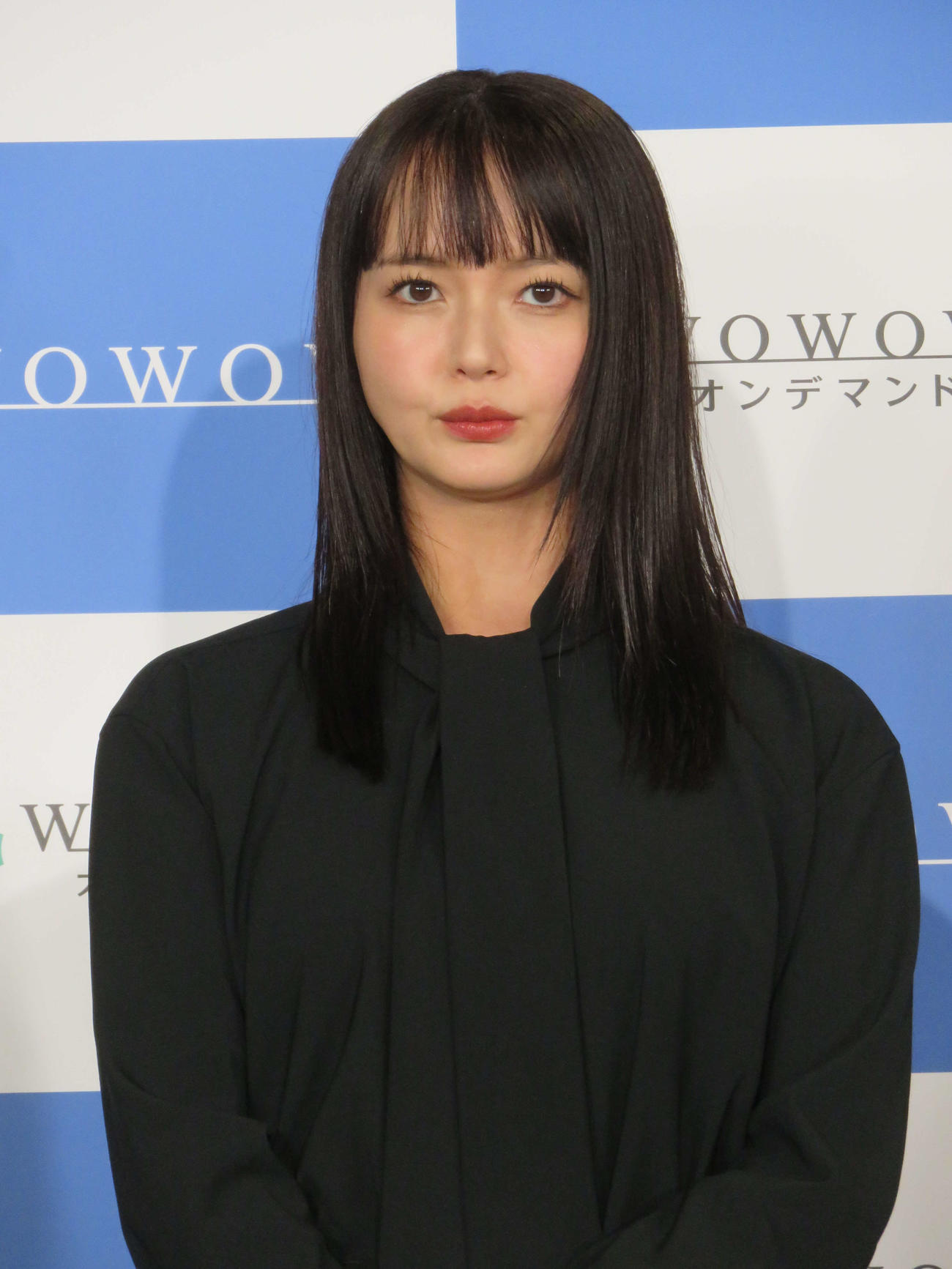 WOWOW「連続ドラマW　シャドウワーク」完成報告会に登壇した多部未華子