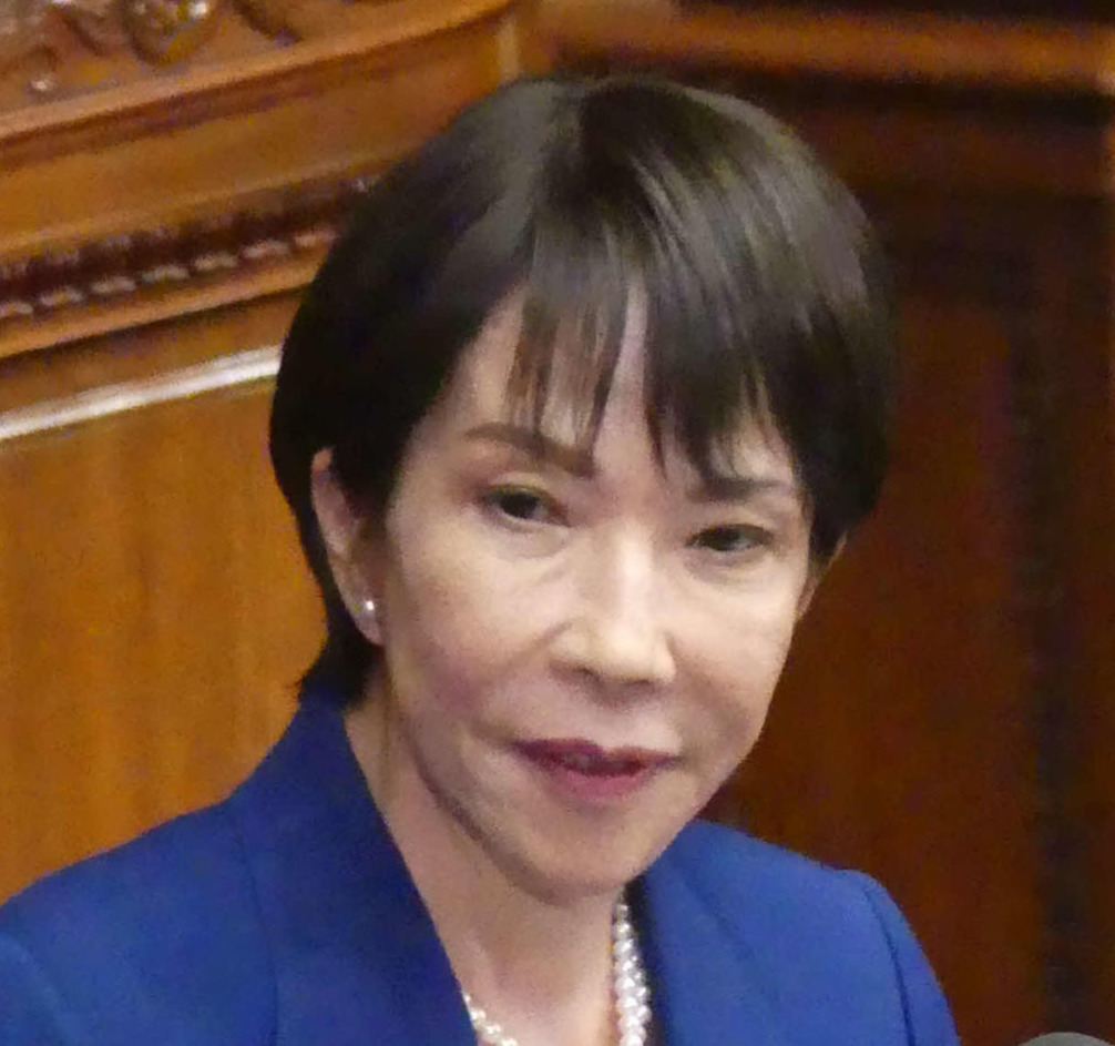 高市早苗首相（2025年10月24日撮影）