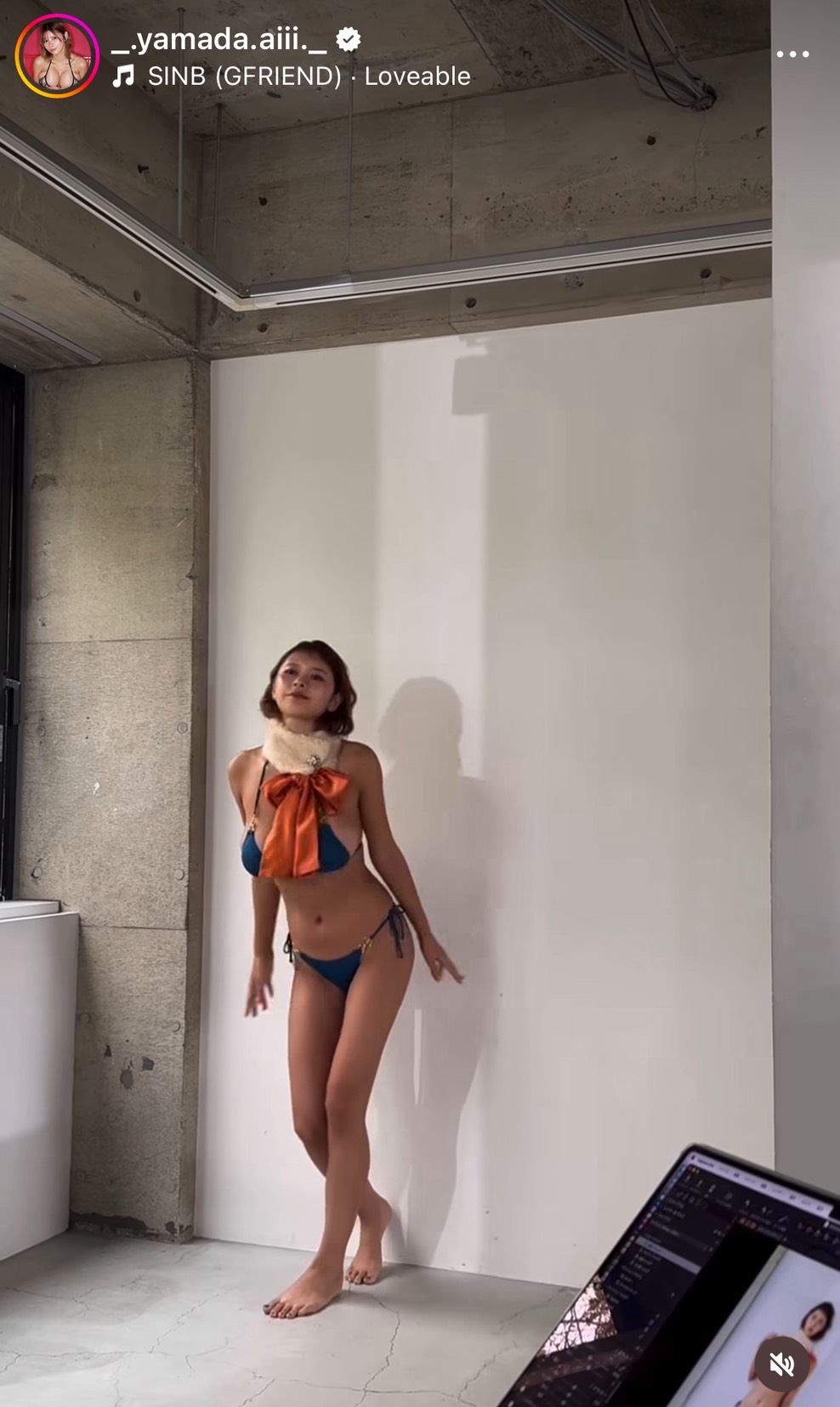 山田あいのインスタグラムから