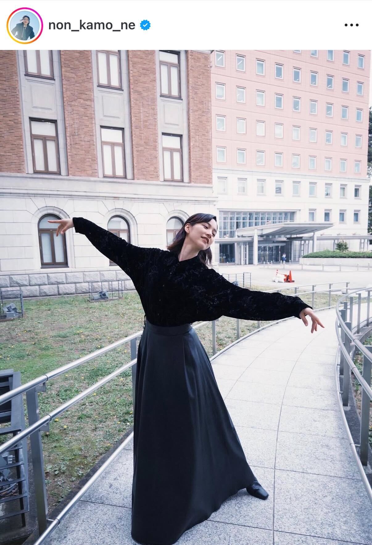 のんのインスタグラムから