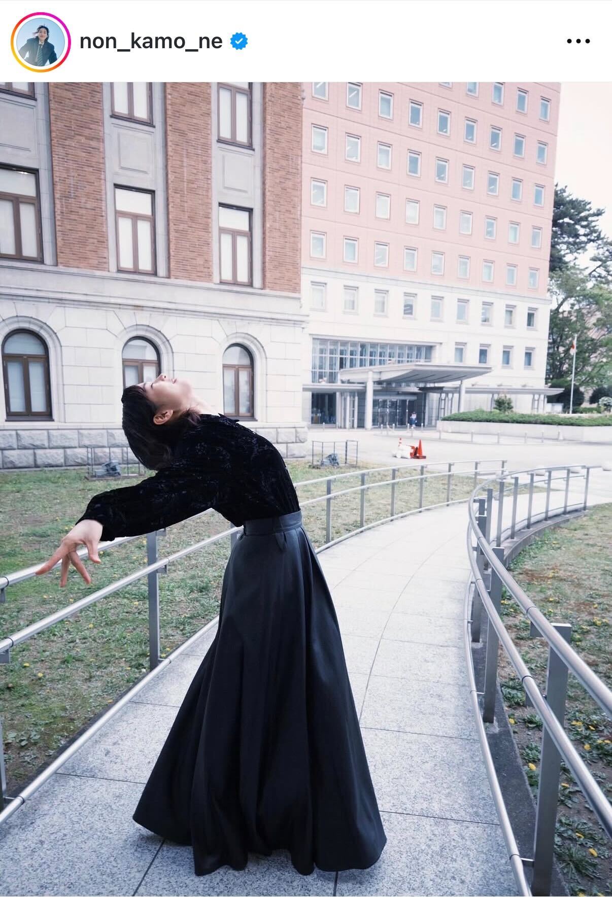 のんのインスタグラムから