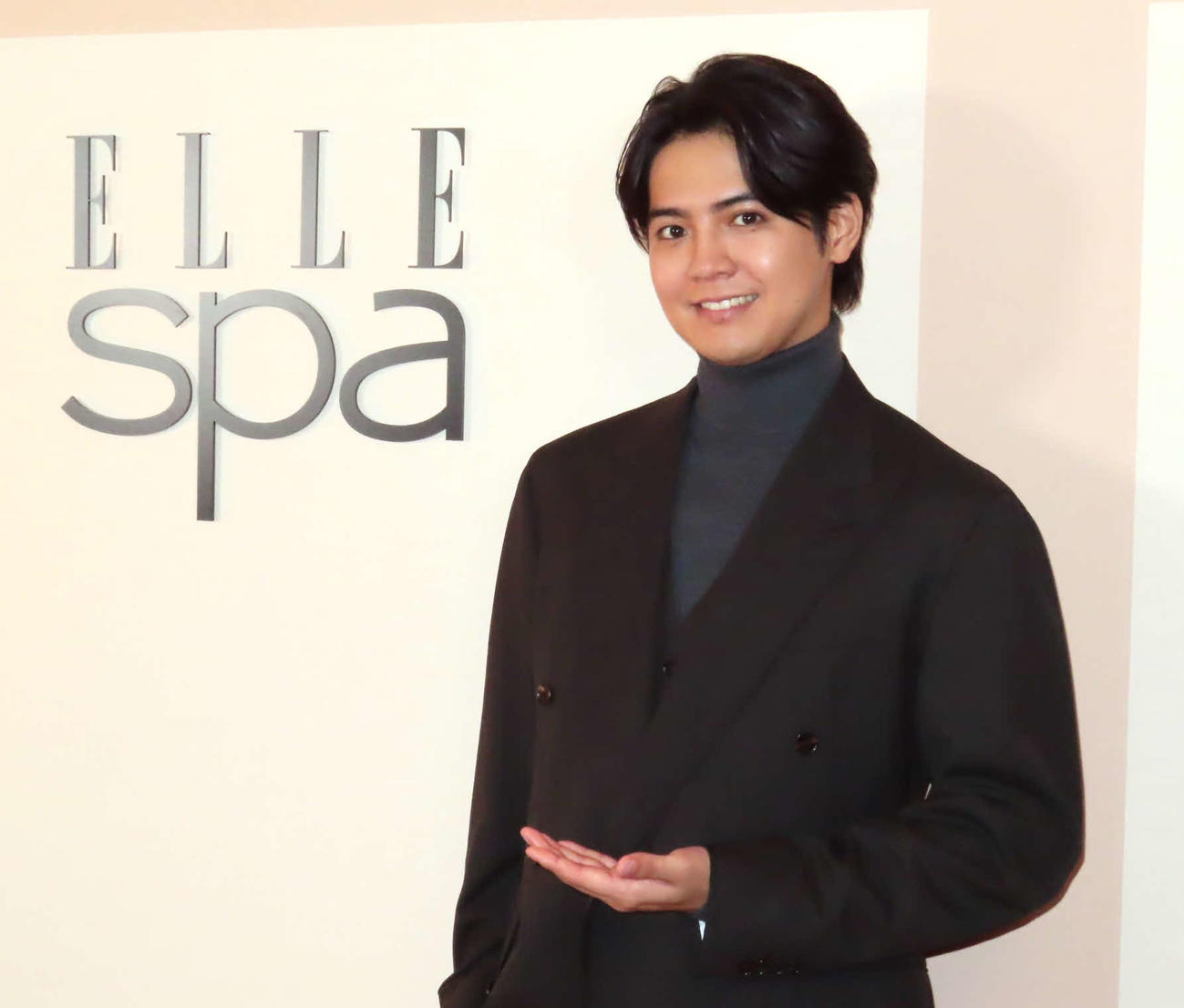 「ELLE SPA」開業プレスイベントに出席した片寄涼太