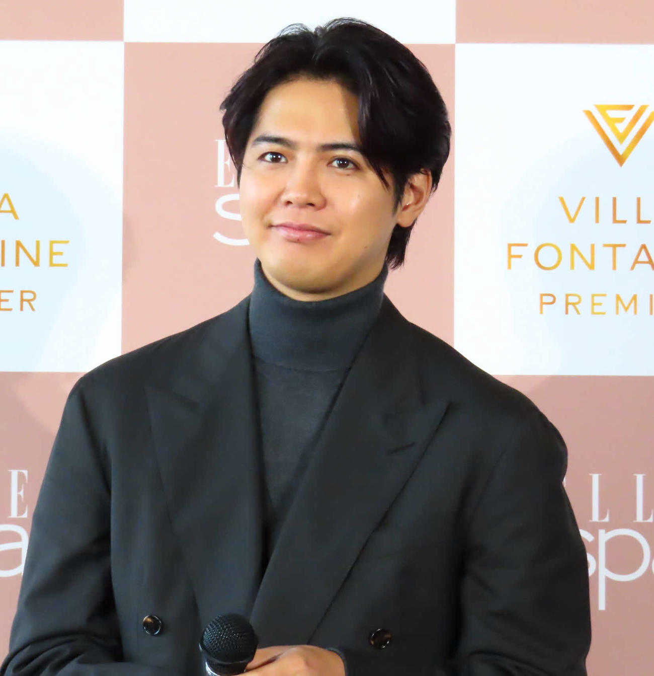 「ELLE SPA」開業プレスイベントに出席した片寄涼太
