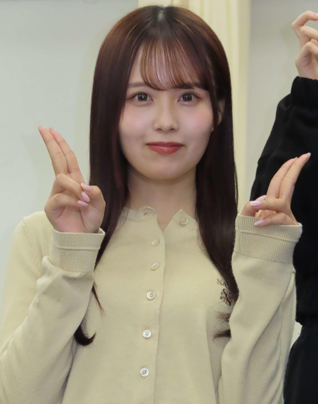 舞台「ロボコォォォン！　－ROBOT COOONTEST！－」の稽古場取材会に出席した乃木坂46佐藤璃果