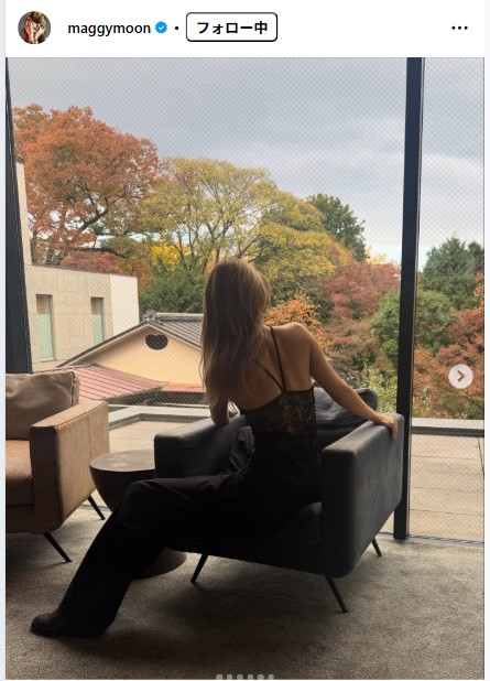 マギーのインスタグラムから