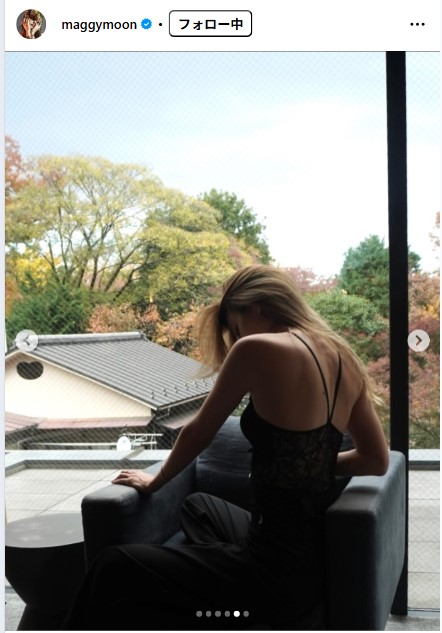 マギーのインスタグラムから