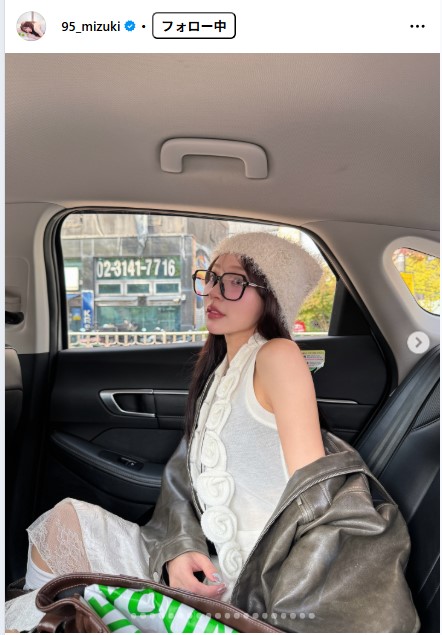 林襄のインスタグラムから