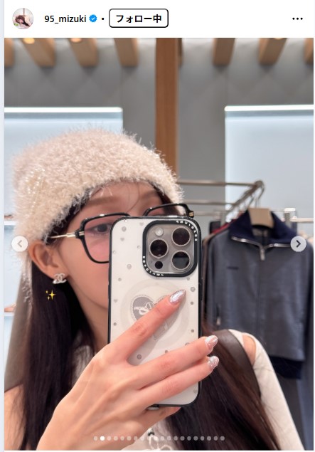 林襄のインスタグラムから