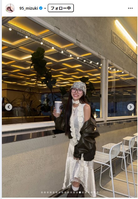 林襄のインスタグラムから