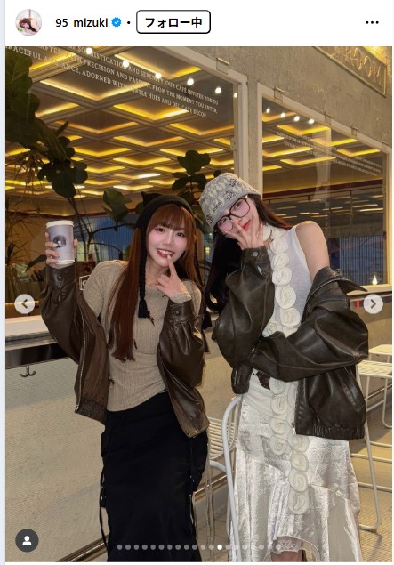 林襄のインスタグラムから
