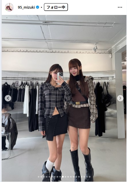 林襄のインスタグラムから