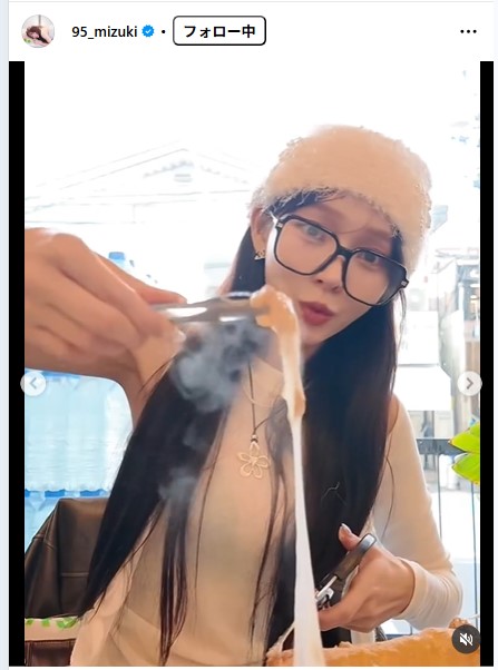林襄のインスタグラムから