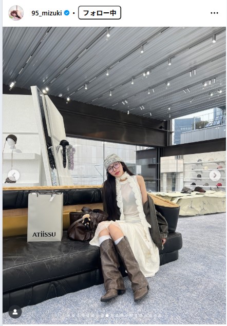 林襄のインスタグラムから