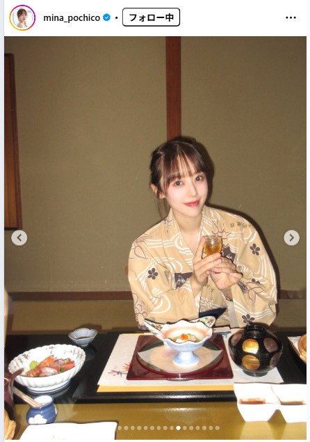 音羽美奈のインスタグラムから
