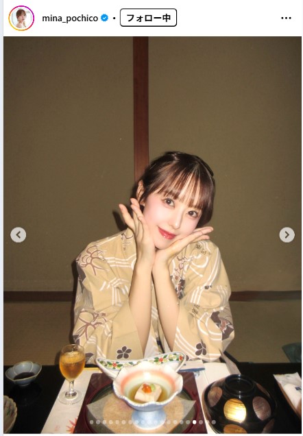 音羽美奈のインスタグラムから