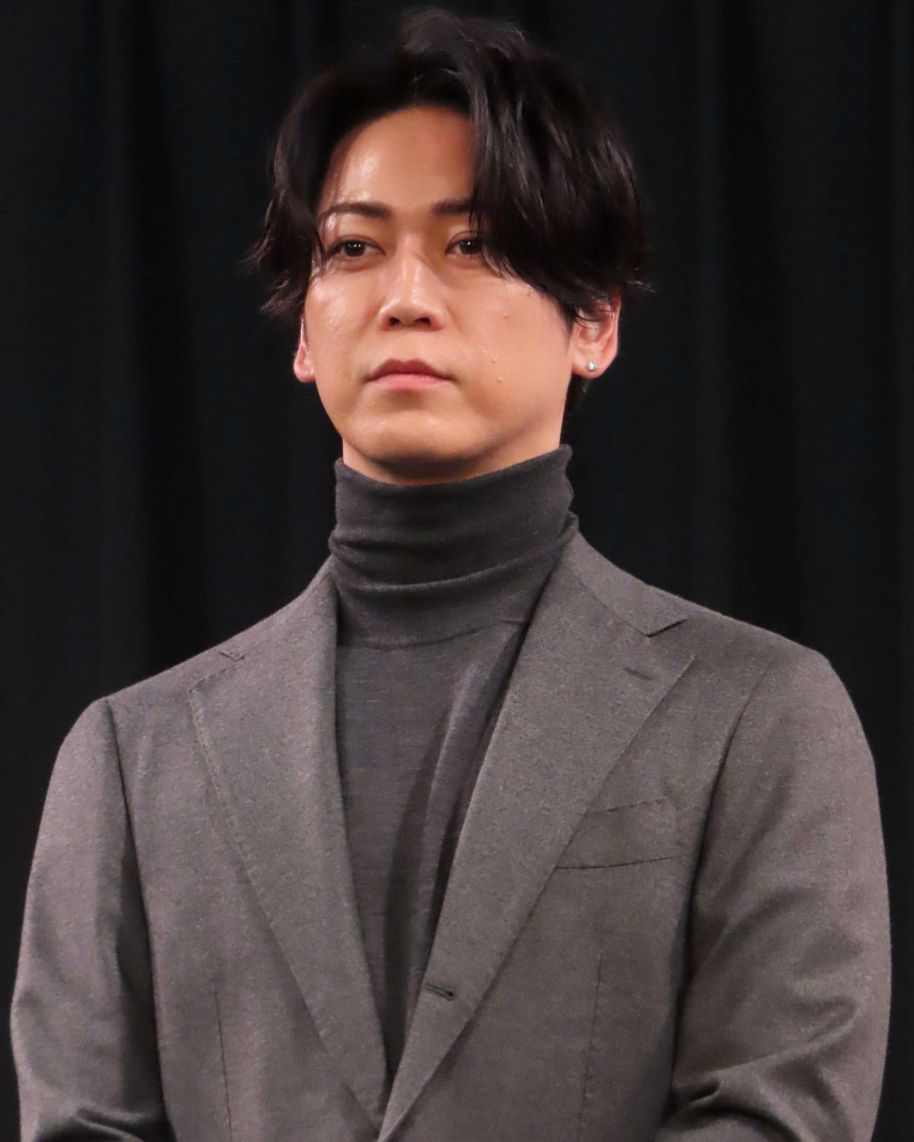 アニメ「神の雫」制作発表会見に出席した亀梨和也