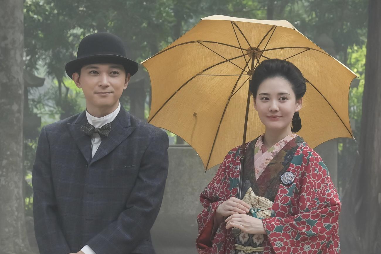 NHK連続テレビ小説「ばけばけ」の1場面（C）NHK