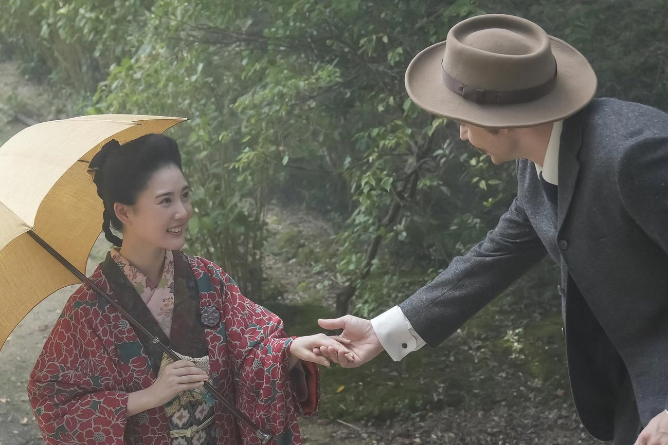 NHK連続テレビ小説「ばけばけ」の1場面（C）NHK