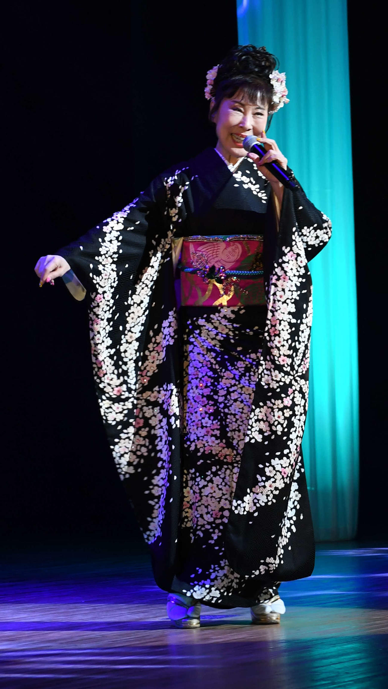 鹿児島でライブを行った原田悠里