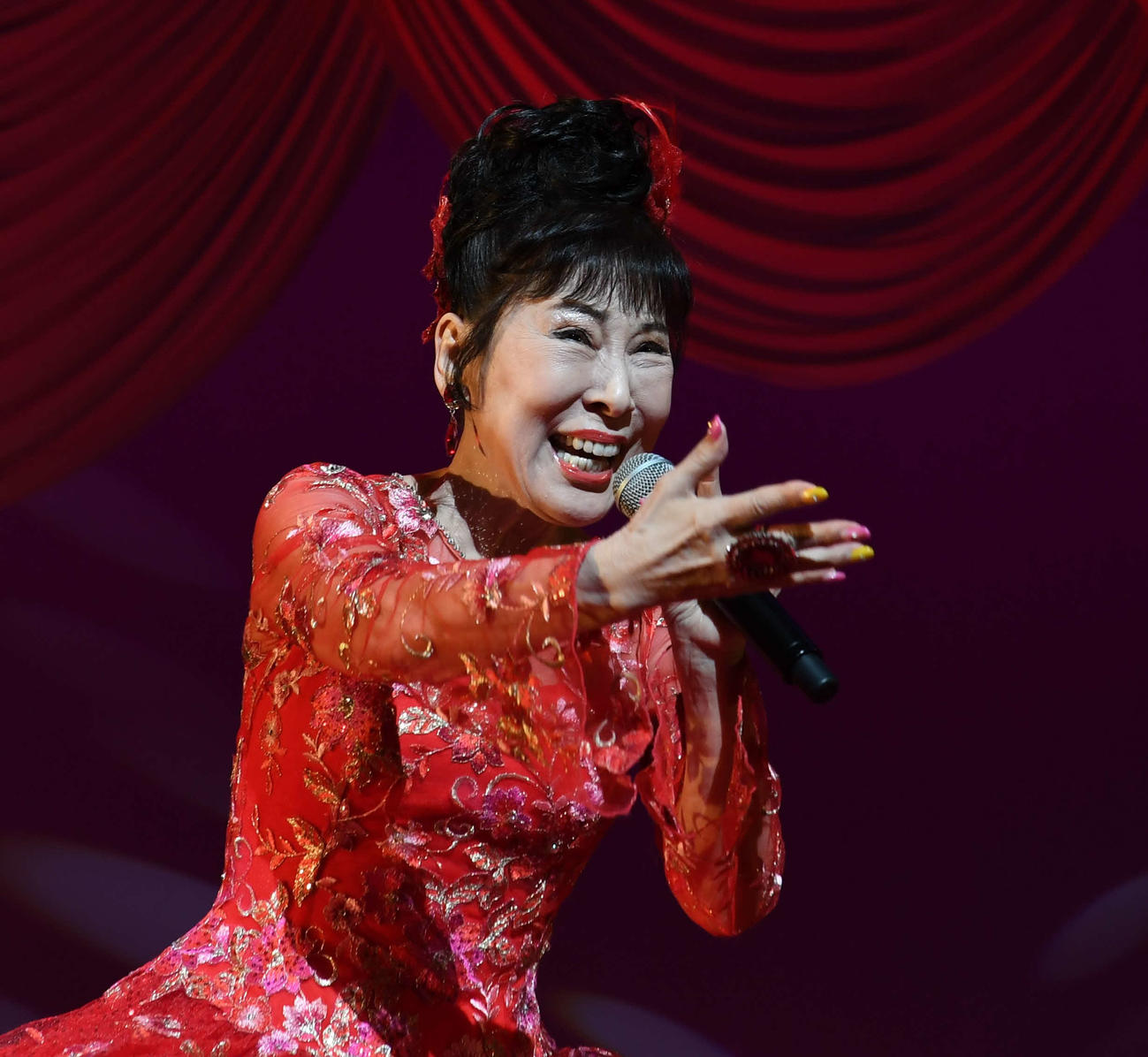 鹿児島でライブを行った原田悠里