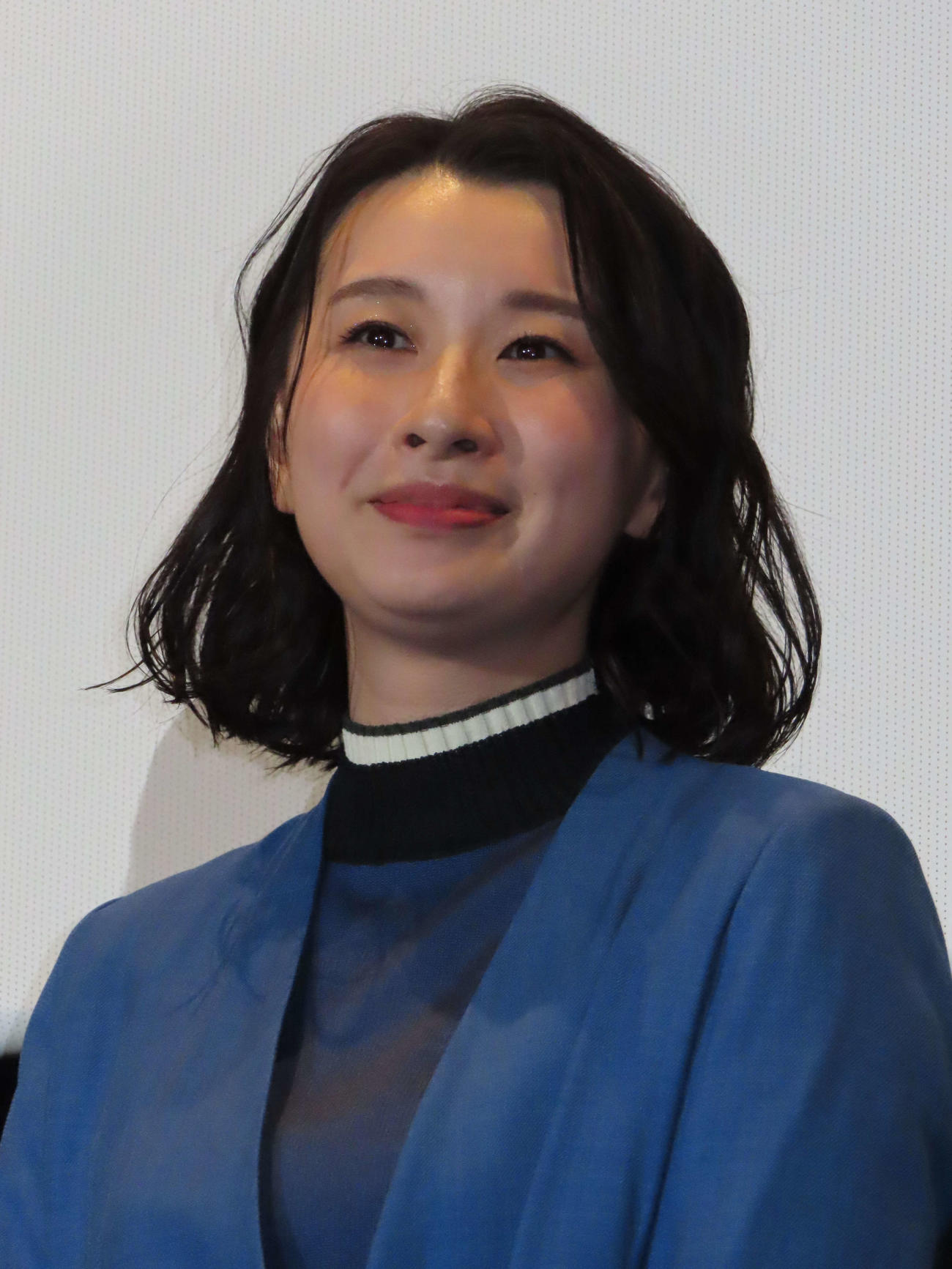 映画「セフレの品格　慟哭／終恋」の完成披露試写会に出席した行平あい佳